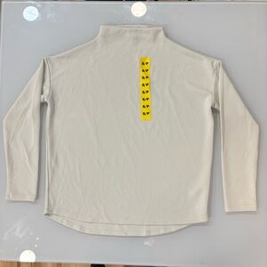 UP! NWT - Butter Long Sleeve Tee - Cream Top - Normcore - Basics - Size S